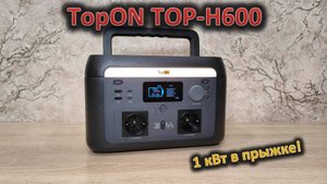 Внешний аккумулятор с 220 В на LiFePO4: обзор портативной электростанции TopON TOP-H600