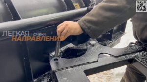 Отвал для снега на вилочный погрузчик TFN - навесное оборудование #навеска #кара #дизельный