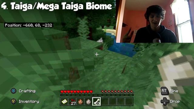 Top 5 BEST BIOMES To SPAWN In On Minecraft! смотреть онлайн