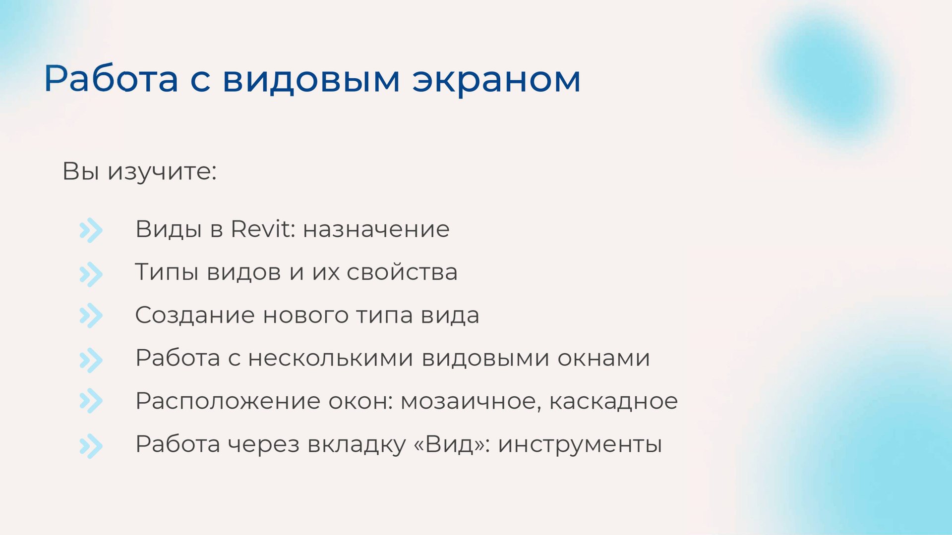 [Курс «Autodesk Revit для архитектора и конструктора»] Работа с видовым экраном