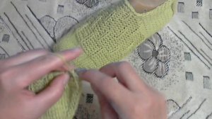 🧶Следки, связанные от мыска. Спицами. Без шва.