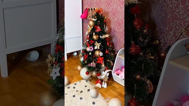 Наряжаем ёлочку в детской ✨🎄