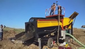 Скруббер-бутара СБ-7 куб/час. Оборудование для добычи золота.