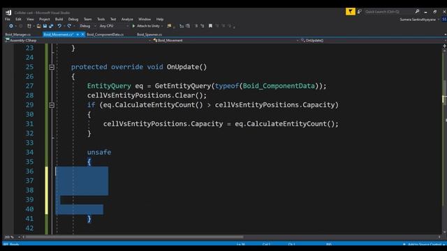 Sense the Surrounding environment - Parallel Job - Collider Distance Query Unity DOTS Physics смотреть онлайн
