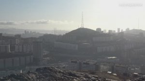 Владивосток вид с сопки Шошина (30 марта 2020).