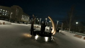 «Спираль времени» в Тарко-Сале - символ двух эпох в борьбе со злом