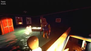 Hello Neighbor Alpha 1 купание соседа