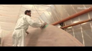 Skilled carpenters build wooden boats very quickly. The most modern wooden boat