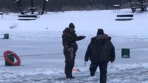 Поклевка форели