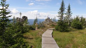 Ергаки. Каменный город. Лиса вышла к людям за помощью