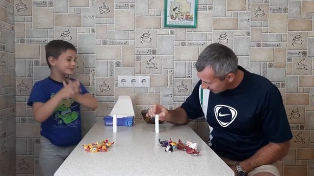 ЗАБИРАЙ САХАР или КОНФЕТЫ!!!  ЧЕЛЛЕНДЖ С ЕДОЙ.