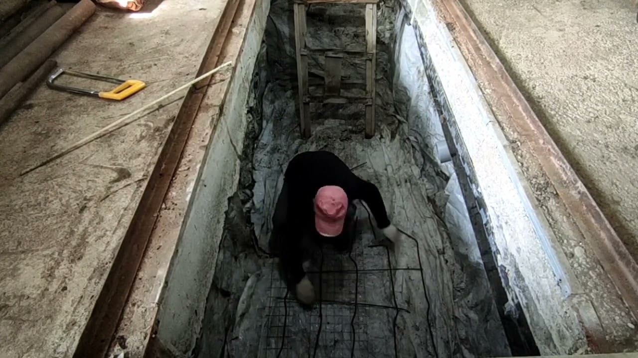 СМОТРОВАЯ ЯМА своими руками в ГАРАЖЕ. Размеры смотровой ямы.