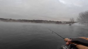 Рыбалка на Спиннинг. Ловля Зимой. Ультралайт. Катушка с Эстером. JS Company Bixod N Stream S451 XXUL