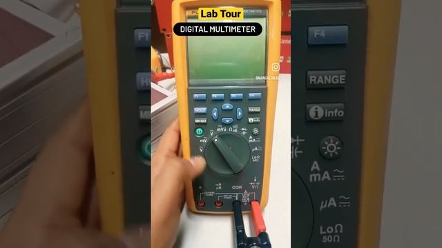 Digital Multimeter Demo || Electronics Lab #chipdesign  #vlsidesign