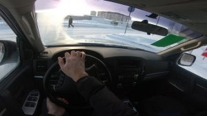 2014 Mitsubishi Pajero 3.0L (178HP) POV TEST DRIVE