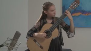 Elle Davisson (age 11) plays Songe Capricorne by Roland Dyens