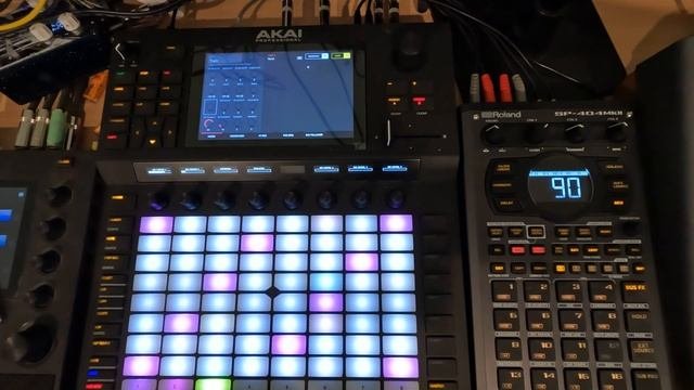 AKAI Pro Force & Roland SP-404 mk2: Tips on Control Knob Changes with External Midi CC