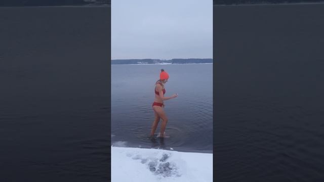 Моржевание в декабре
