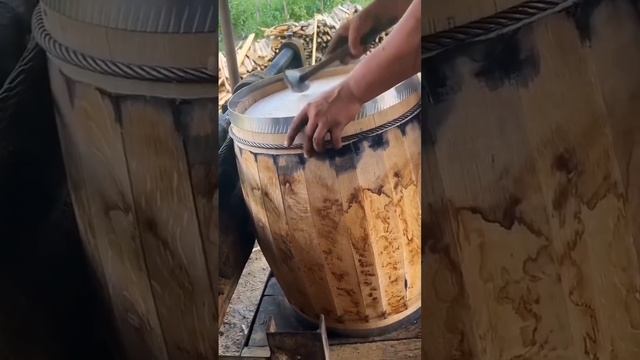 Как делают бочки