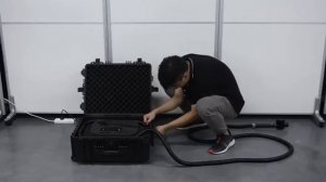 The most compact portable laser cleaning machine 100W