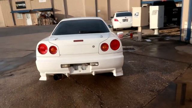 Washing JDM cars! R34 Skyline rx7 S15