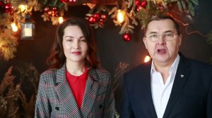 Новогоднее поздравление руководства компании Здоровый Мир-Aldevi