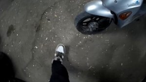 Обзор на скутер SUZUKI LETS4 контейнер. Качественно не дорого.