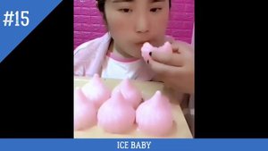 ПОЕДАНИЕ МОЛОЧНОГО ЛЬДА - АСМР. #15 ASMR (Frozen Milk Eating)