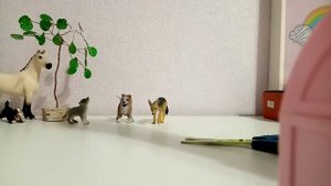 #2 распаковка фигурок собачек)