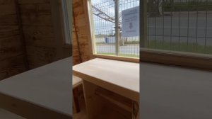 Баня из мини-бруса 5*2,1м обзор
