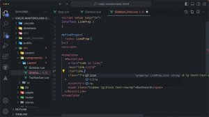 07_Extract a Reusable Vue Component for Sidebar Links