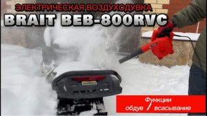 Электрическая воздуходувка  BEB800 RVC