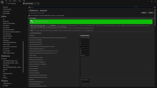 3.6 - Launching VR Template to Headset - DVIZ