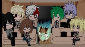 Реакция персонажей МГА на Мидорию и Шигараки - сводные братья |3/4|🇷🇺/🇱🇷|gacha club|