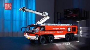 Mould King 19004S Airport Crash Tender