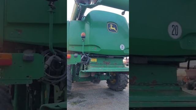 Комбайн John Deere S690  экспресс-обзор от Романа Чередниченко