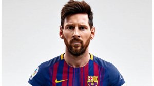 Лионель Месси бюст 3d модель