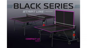 Теннисный стол новой серии - Compact-LX Black!