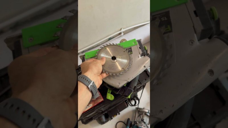 Диск для погружной пилы Festool TS55 #бородатаядверь #ремонт #двери #festool #атака #диск #оренбург