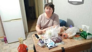 Долгожданный снежок.В аптеку за таблетками,приболела чуток.