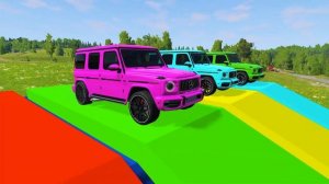 ТЕСТ ДРАЙВ ДЛЯ МАШИН, ГРУЗОВИКОВ и ПОЕЗДОВ! Выбоина против автомобиля - BeamNG.Drive