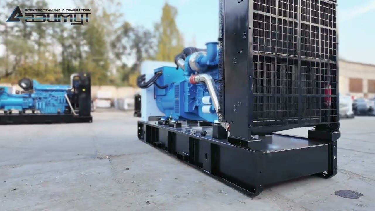 Дизельный генератор Baudouin 400 кВт АД-400С-Т400-1РМ9 (2РМ9) смотреть онлайн