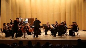 Бах. Концерт для скрипки с оркестром.