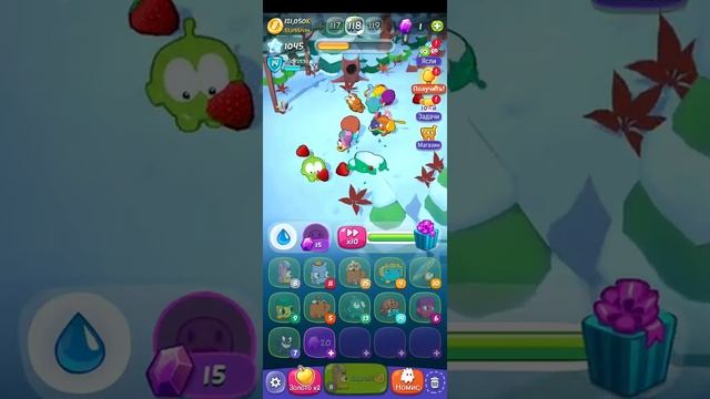 Ам Ням эволюция. OM NOM. Переходим на новый уровень. смотреть онлайн