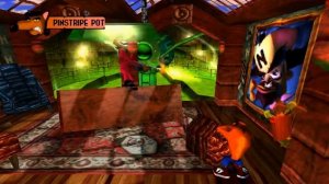 Crash Bandicoot (1996) - Boss Rush (All Bosses) (No Hit)