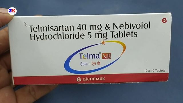 Telma NB Tablet | Telmisartan and Nebivolol Tablet | Telma NB Tablet Uses Benefits Dosage Review