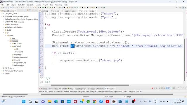 //2. Login & Registration Form with database Project in JSP  | Silan Software
