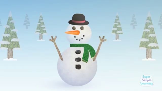 I'm A Little Snowman- английская новогодняя песня для детей