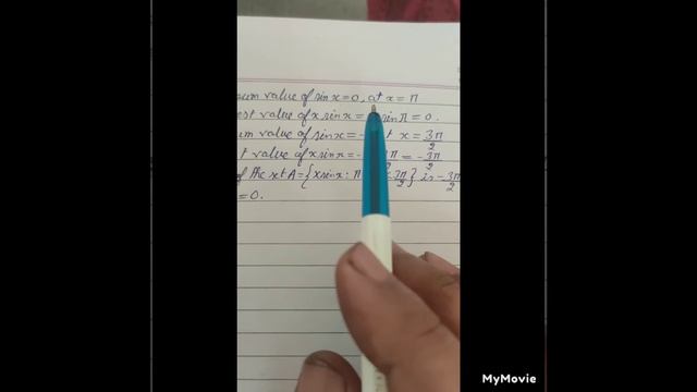 Find l.u.b.and g.l.b., for set {x sin x:π less than eql. x less than eql. 3π/2}(B.Sc.l.DC9.H R B) смотреть онлайн