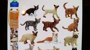 обзор на набор китайских фигурок кошек